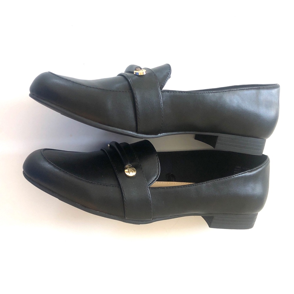 Liz Claiborne Trish Black Loafers - Size 10M - Memory Foam Comfort - Picture 4 of 8